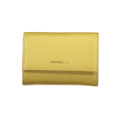 Verde pelle women wallet, Green, medium