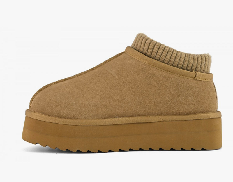 Colors of california sabot with sock on platform sole image number null
