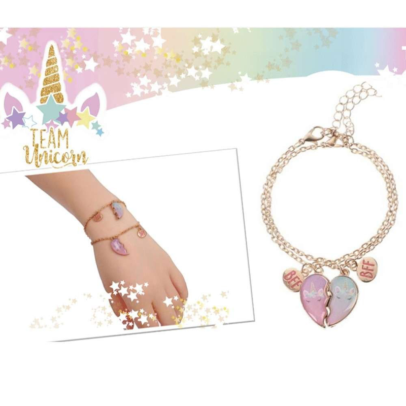 Product image: Team unicorn bracelets bff rainbow unicorn-null
