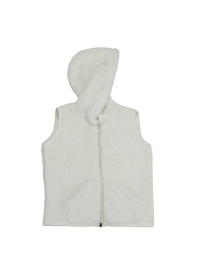 Dorothy sleeveless "fur" cardigan, , medium