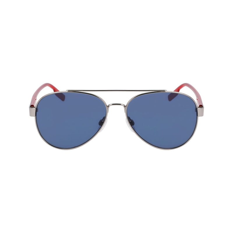 Gray metal sunglasses-null