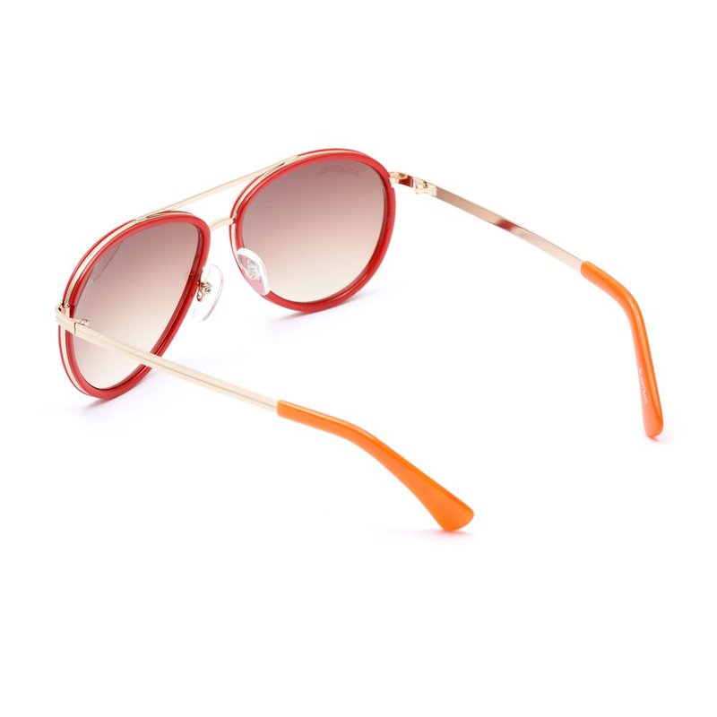 Multicolor metal sunglasses-null
