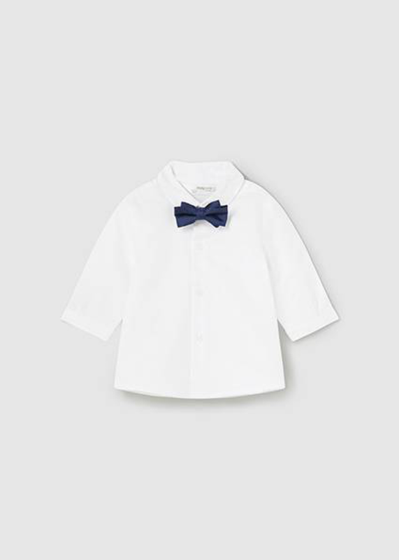 Product image: Σετ πουκαμισο με παπιγιο & παντελονι τιραντες μπλε-null