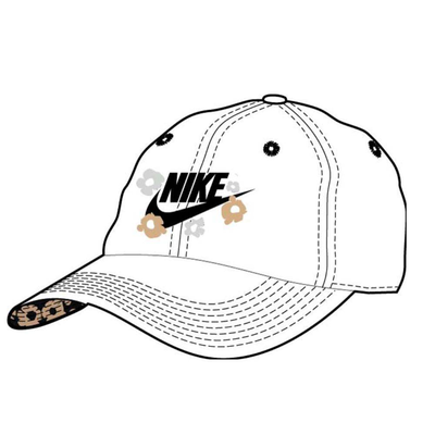 Nike your move club cap, White, medium