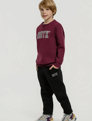 Bdtk boy's sets set: crewneck & jogger, Suspiria, medium
