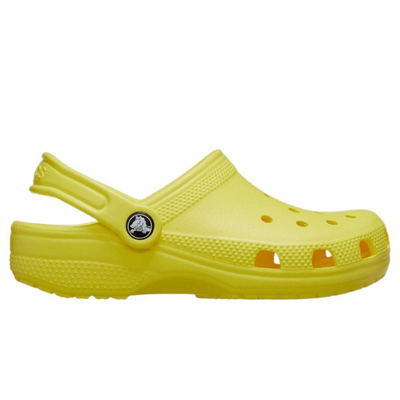 Toddler’s classic clog, Yellow, medium