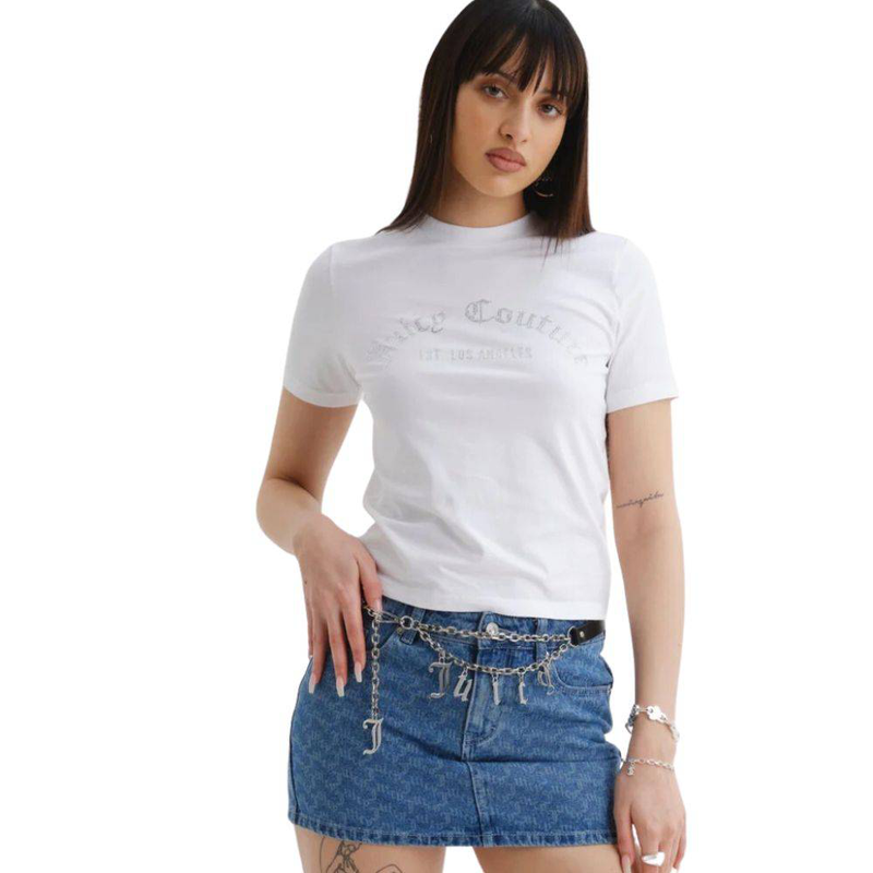 Juicy Couture noah arched diamante girlfriend tee-null