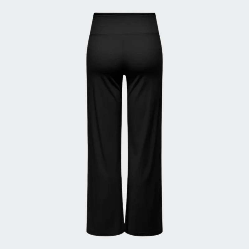 Homie high waist wide rib pants-null