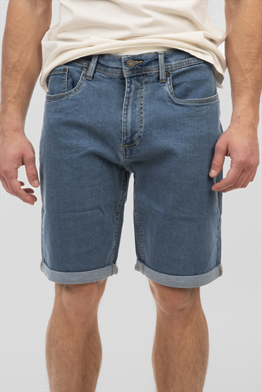 Product image: Denim ripped bermuda shorts-null