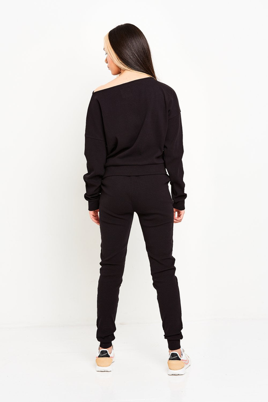 Product image: 11 degrees sustainable batwing rib lounge sweatshirt-null