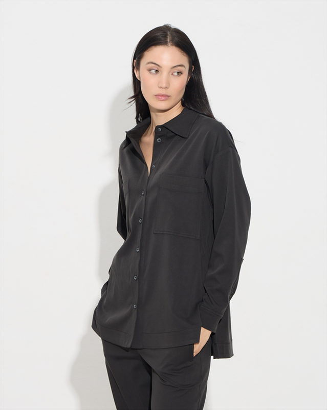 Shirt cupro oversized-null