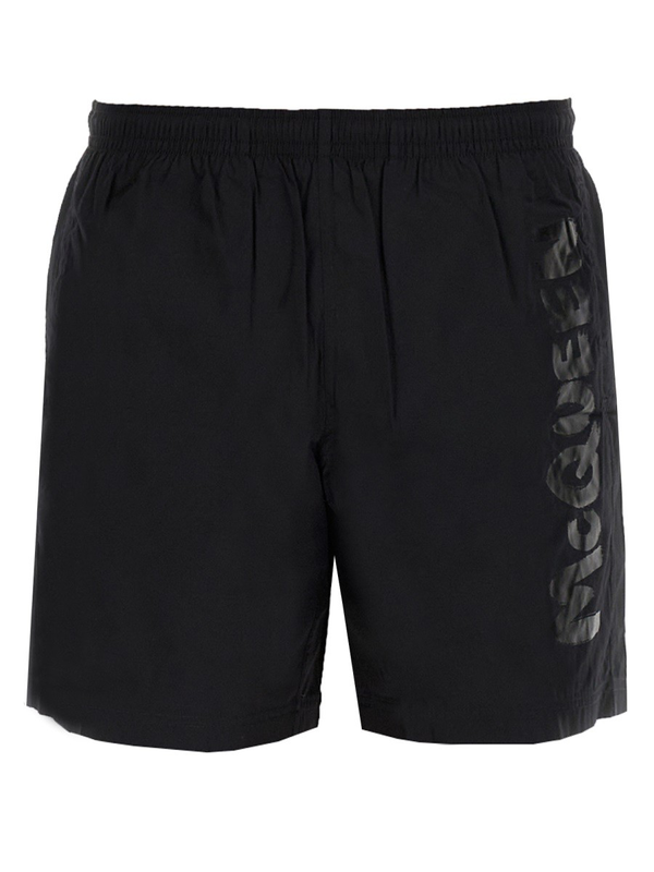 Alexander mcqueen graffiti logo swimsuit-null