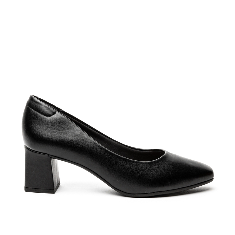 Beira rio med block heel pumps-null