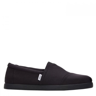 Toms men rcld ctn cvs alpfwd esp, Black, medium