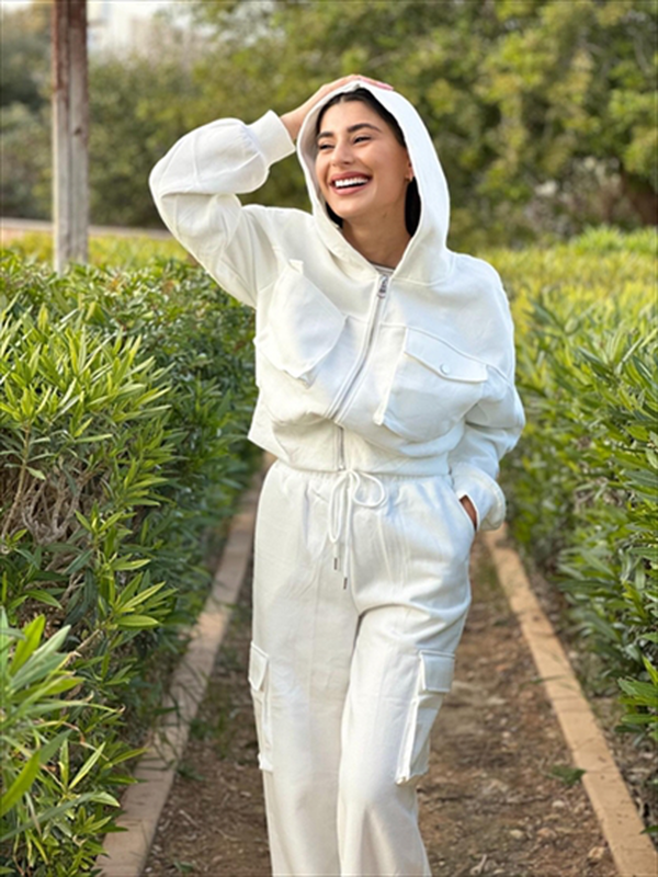 Tracksuit trouser cargo-null