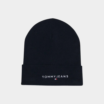 Mens linear logo beanie