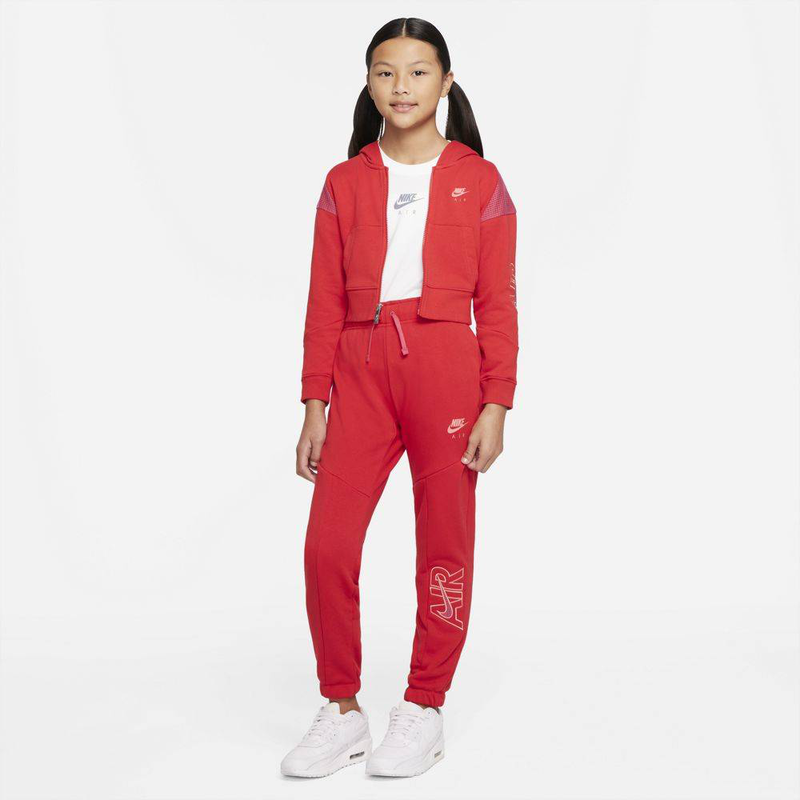 Nike sportswear girls french-terry full zip hoodie image number null
