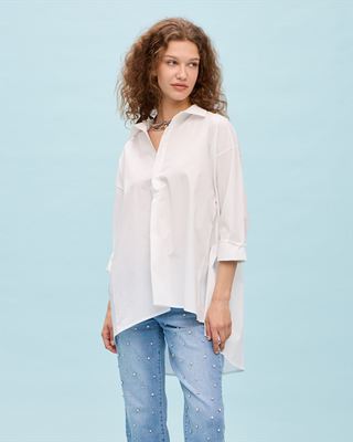 Blouse oversized cotton, Corali, medium
