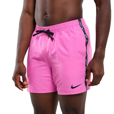5" volley swim short, Pink, medium