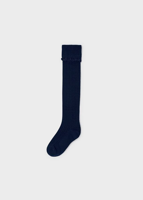 Καλτσες μπλε ψηλες, Ναυτ.blue, medium