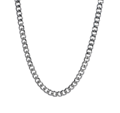 Unisex neck chain 60 cm in surgical steel, , medium
