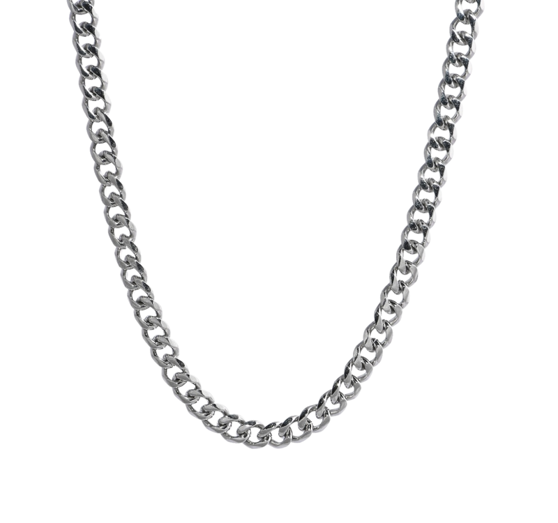 Unisex neck chain 60 cm in surgical steel-null