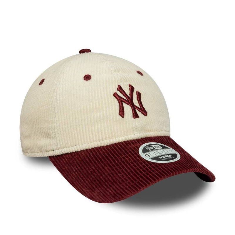 New era wmns block cord 9twenty new york yankees adjustable cap-null