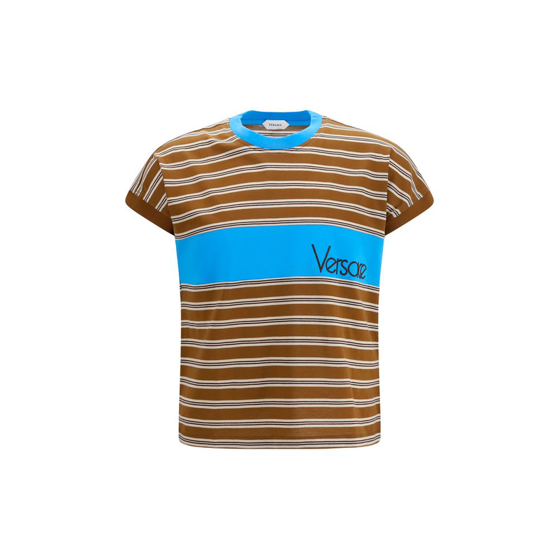 Brown cotton t-shirt-null