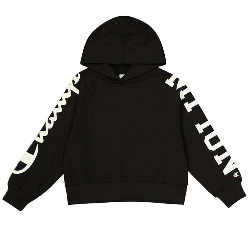 Product image: Champion girls hooded sweatshirt black 405022-kk001-null