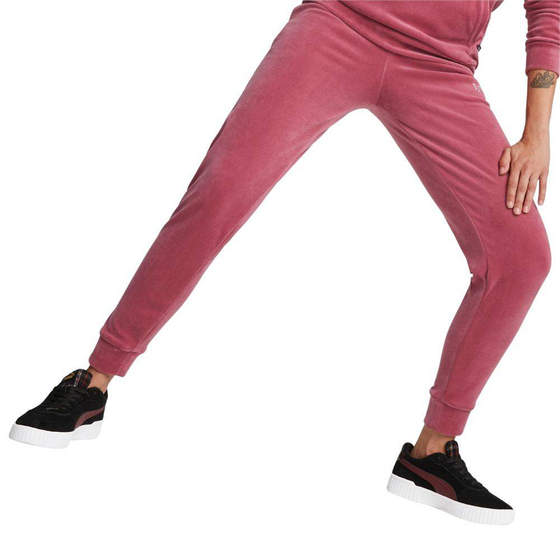 Short sleevesentials+ velour womens pant image number null