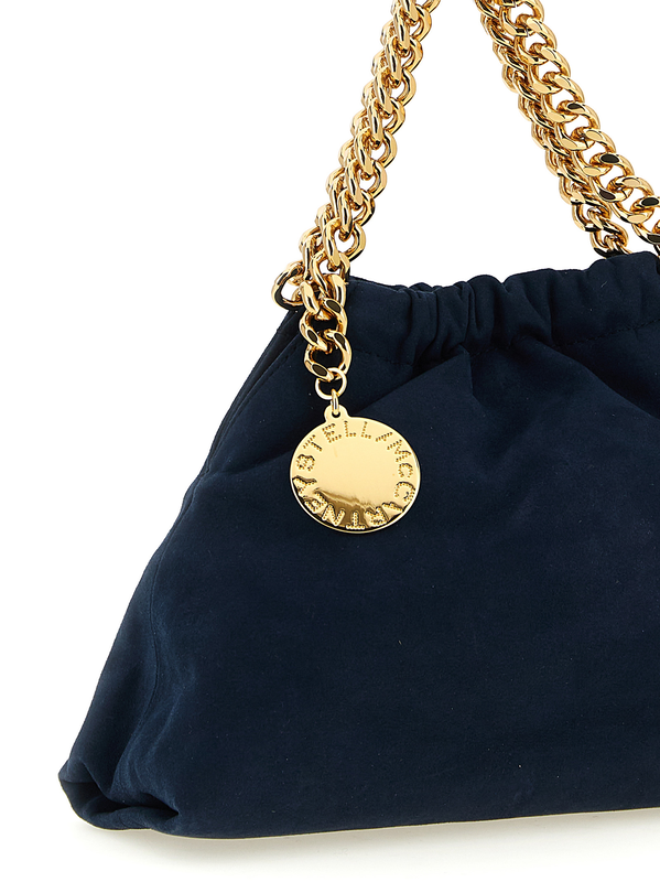 Blue polyamide crossbody bag-null