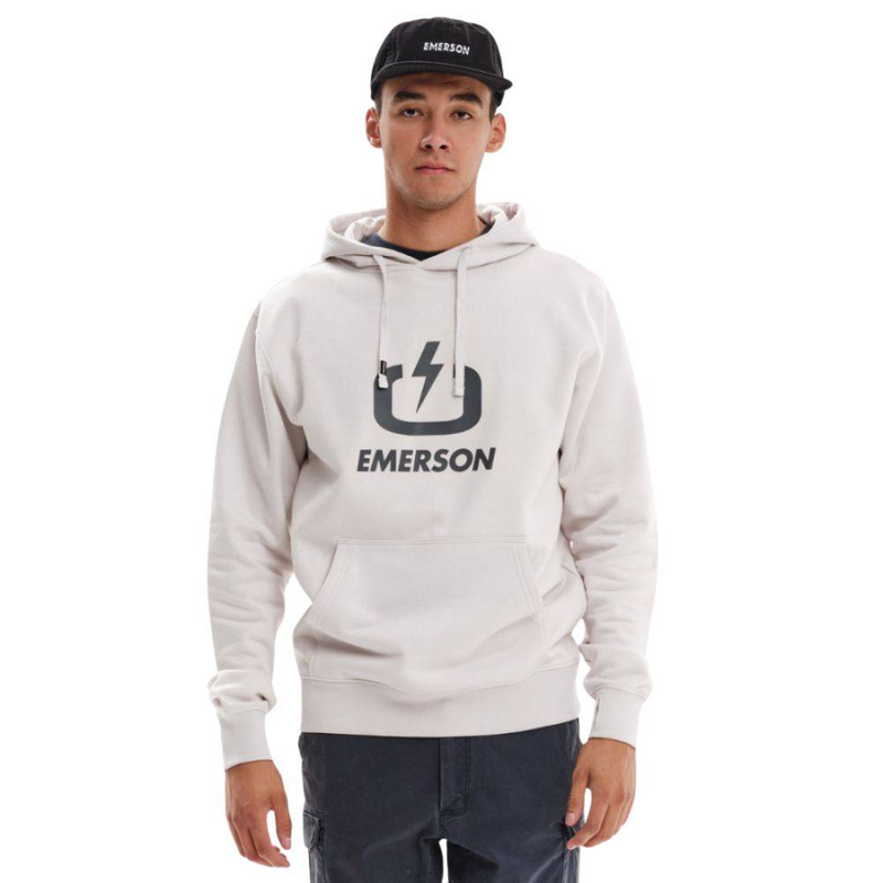 Men's classic logo pullover hoodie-null
