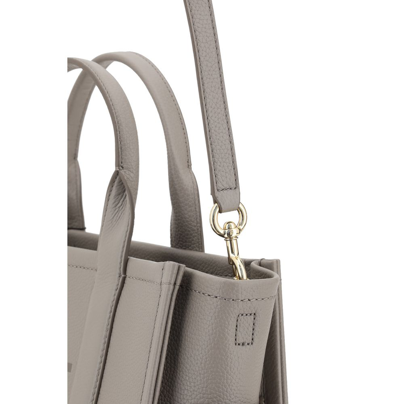 Gray calf leather bos taurus handbag-null