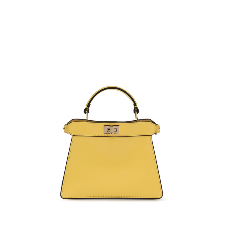 Bicolor calf leather bos taurus handbag-null