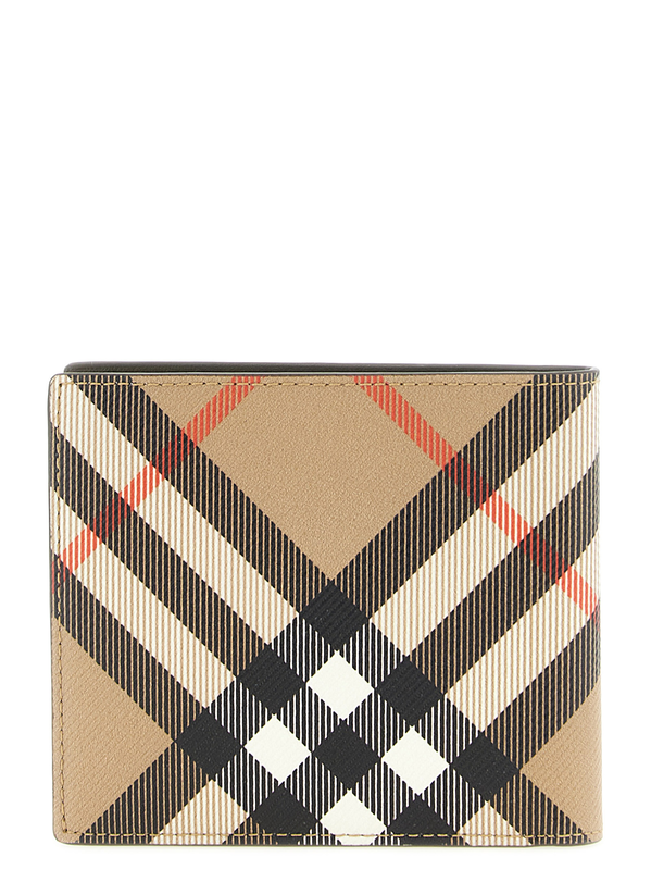 Beige polyethylene wallet-null