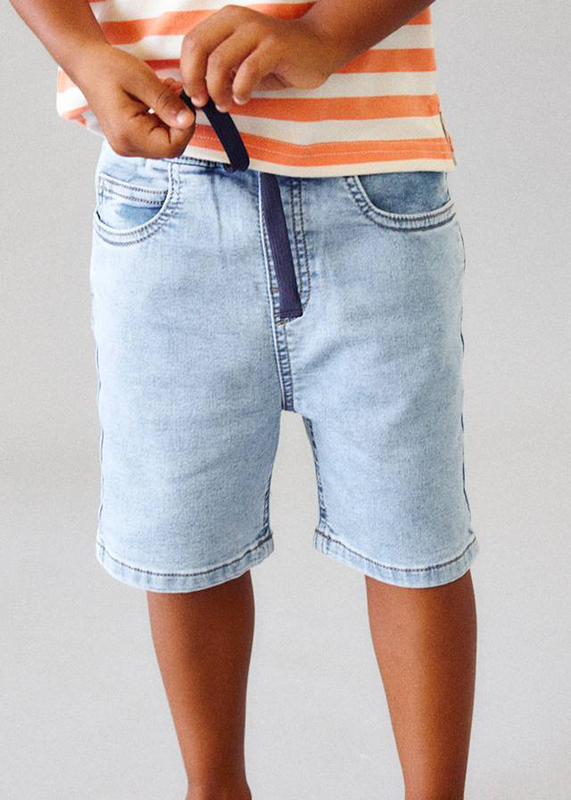 &Beta;&epsilon;&rho;&mu;&omicron;&upsilon;&delta;&alpha; soft denim jogger-null