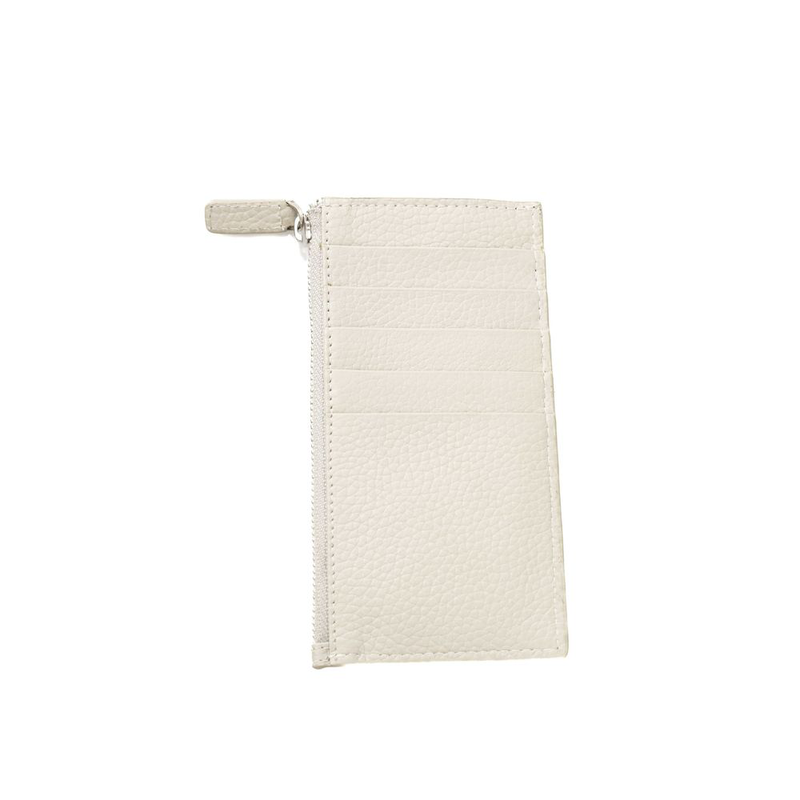 White leather men wallet-null