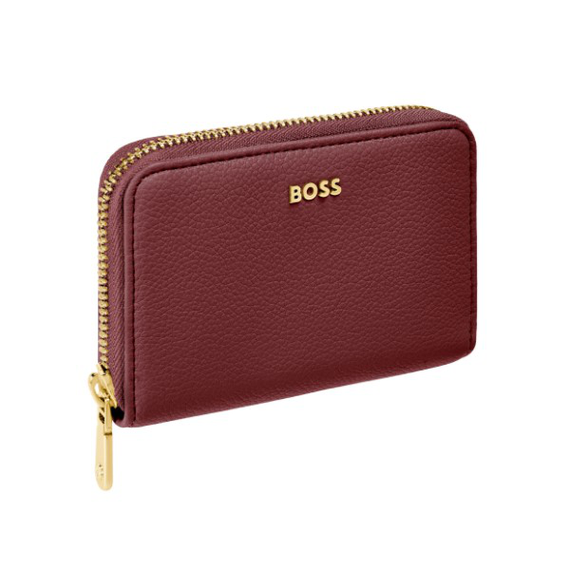 Boss money wallet signature lady burgundy-null