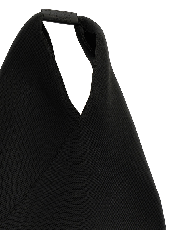 Black polyester shoulder bag-null