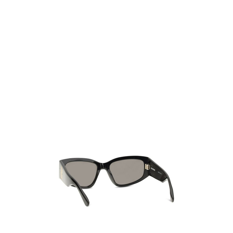 Black acetate sunglasses-null