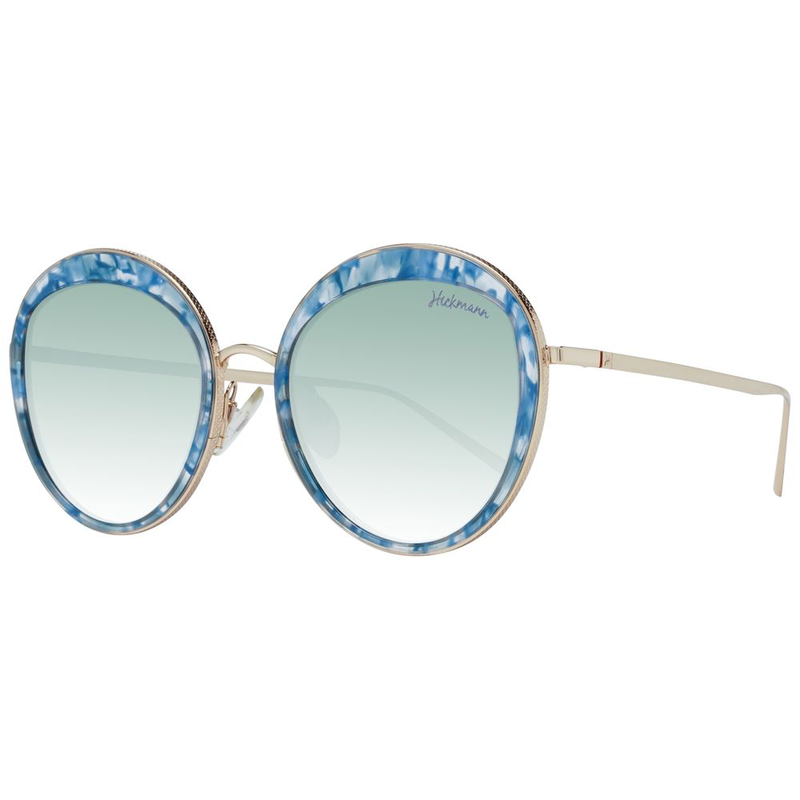 Blue metal sunglasses-null