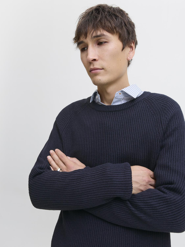 Jjpannel pullover - sky captain-null