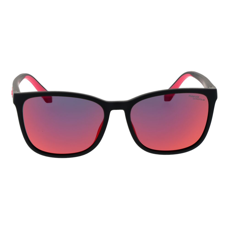 Black polycarbonate sunglasses-null