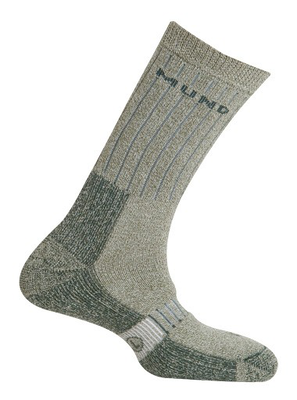 Mund socks teide l (42-45), Green/grey, medium