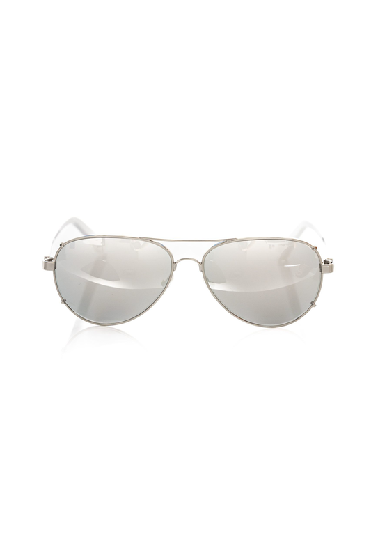 Silver metallic fiber men's sunglass-null