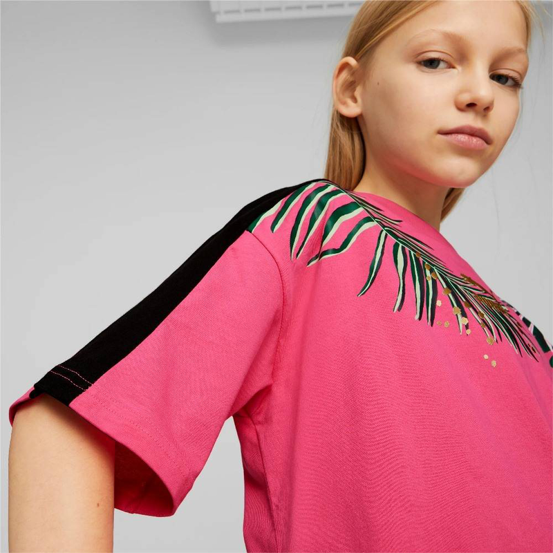 T7 vacay queen girls graphic t-shirt-null