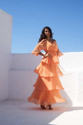 Be you dress, Peach, medium