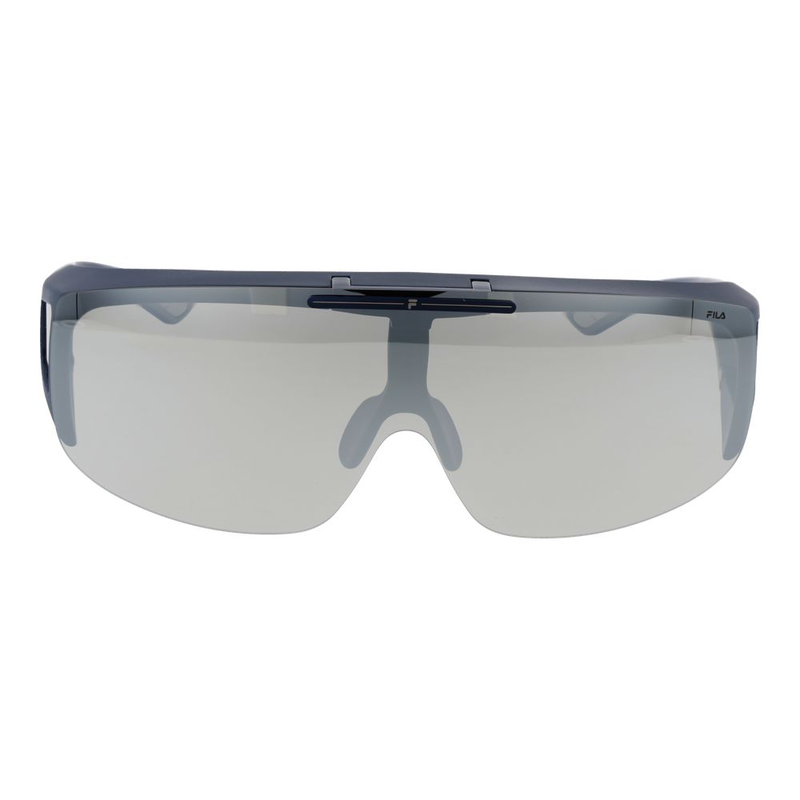 Blue plastic sunglasses-null
