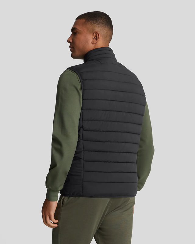 Lyle & scott quilted gilet image number null