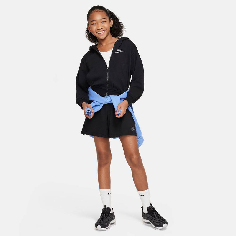 Nike sportswear girls jersey full-zip hoodie-null